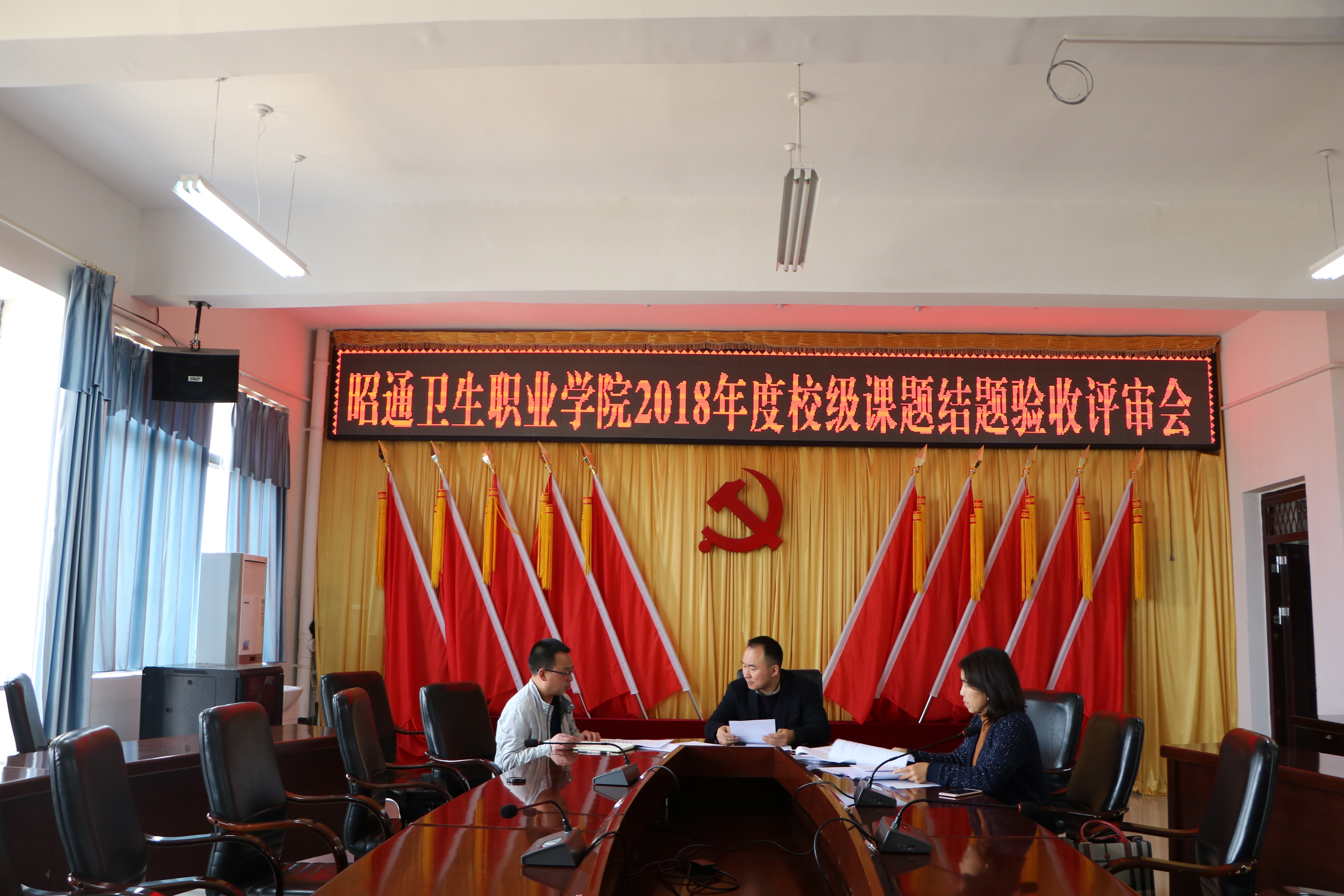 （（结题验收评审会现场））