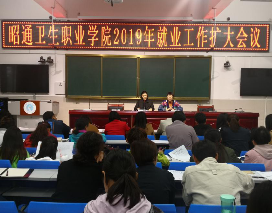 BB贝博艾弗森官网召开2019年就业工作扩大会