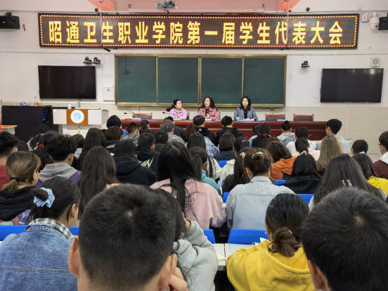 BB贝博艾弗森官网第一届学生代表大会顺利召开