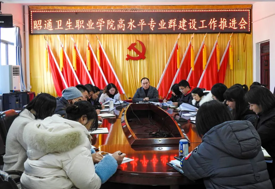 BB贝博艾弗森官网召开高水平专业群建设工作推进会