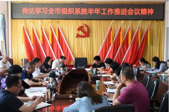 对表对标找差距   狠抓落实创提升 —BB贝博艾弗森官网传达学习全市组织系统半年工作 推进会议精神