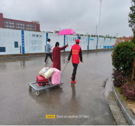 喜看校园新变化 展望学校新未来  开学——迎新进行时