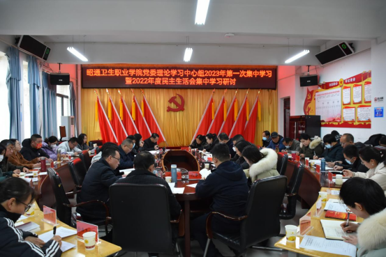 BB贝博艾弗森官网召开党委理论学习中心组2023年第一次集中学习暨2022年度民主生活会集中学习研讨会